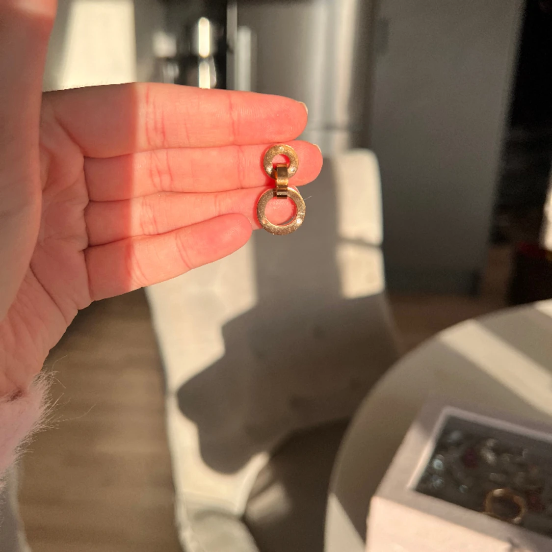 Edblad rose örhänge 