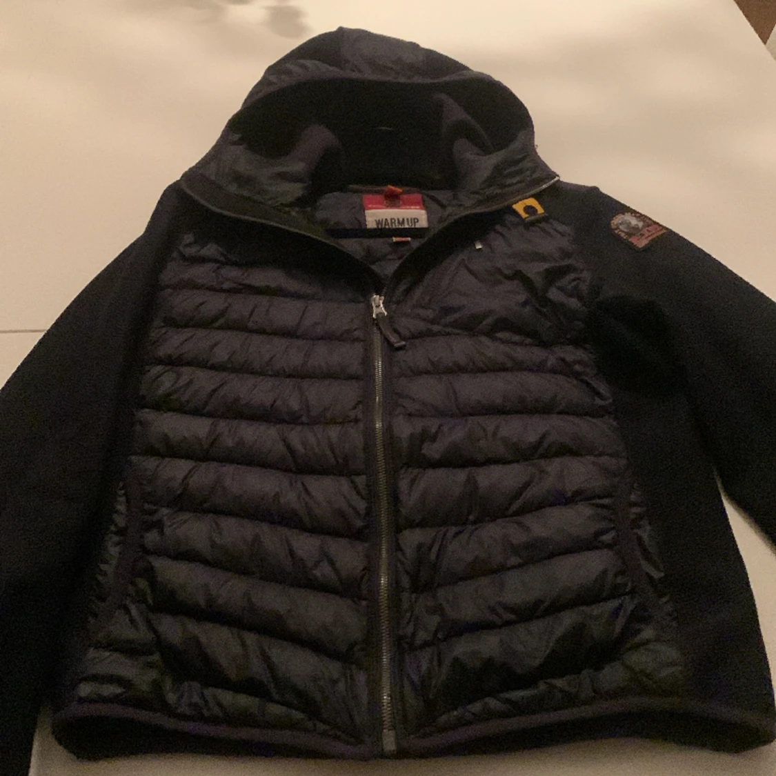 Blå parajumper cardigan