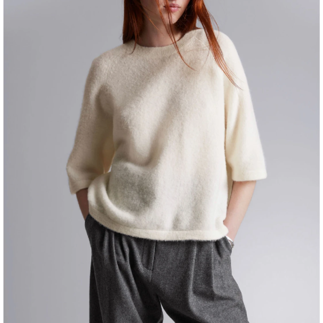 Stickad tröja från other stories - 90