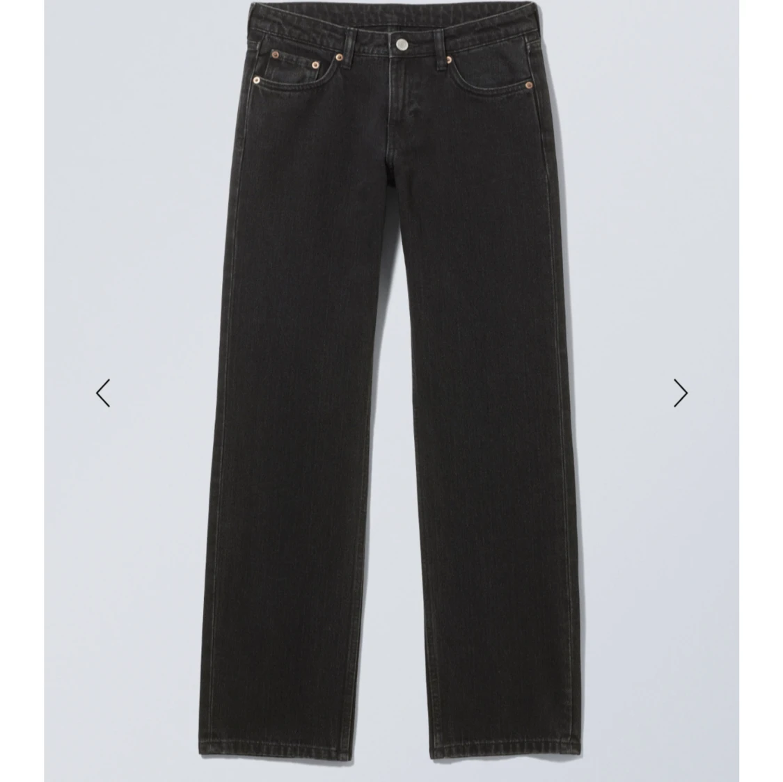 Weekday Arrow Low Straight Jeans - 90