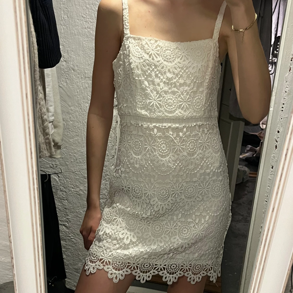 Studentklänning med spets - 90