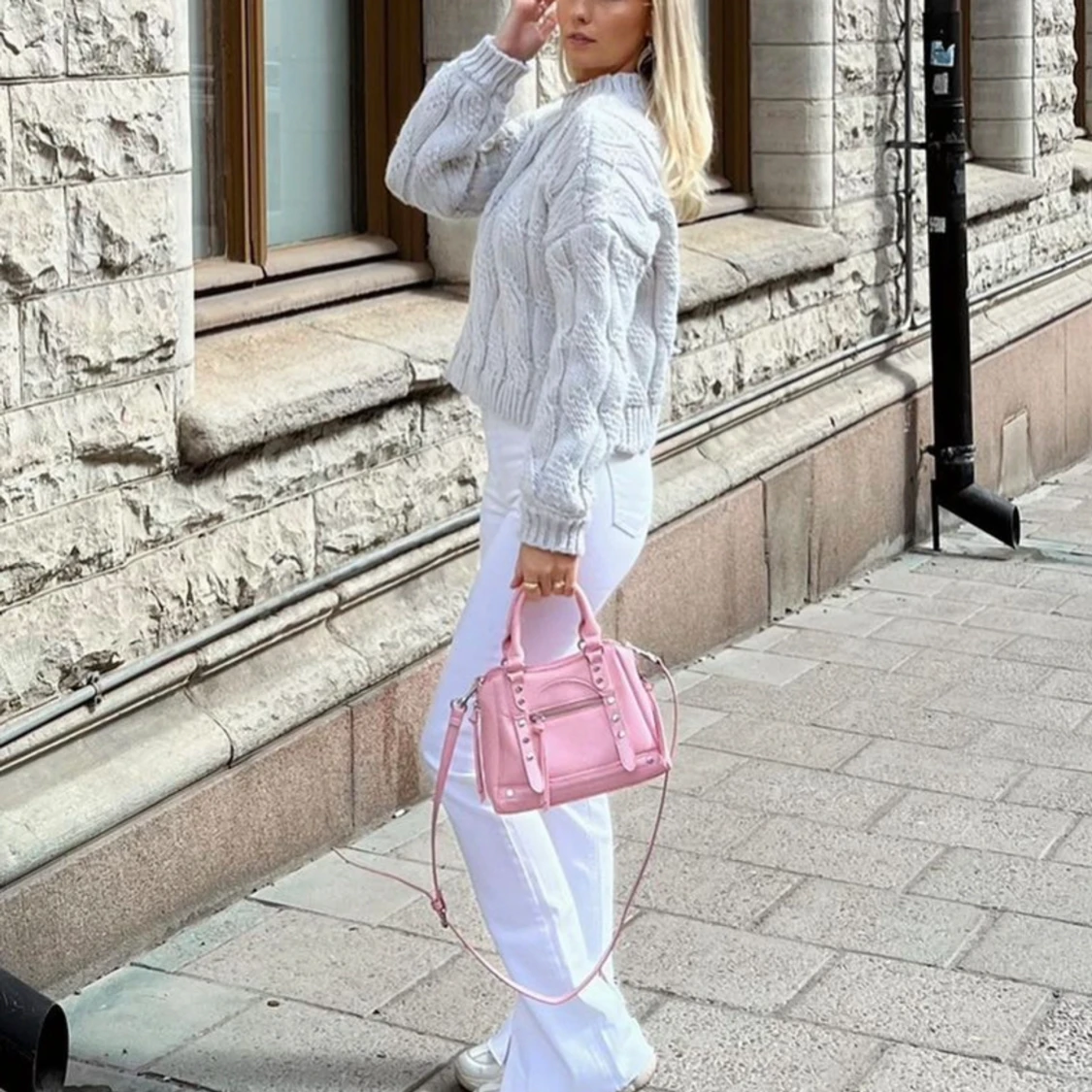 Rosa väska nakd - 90