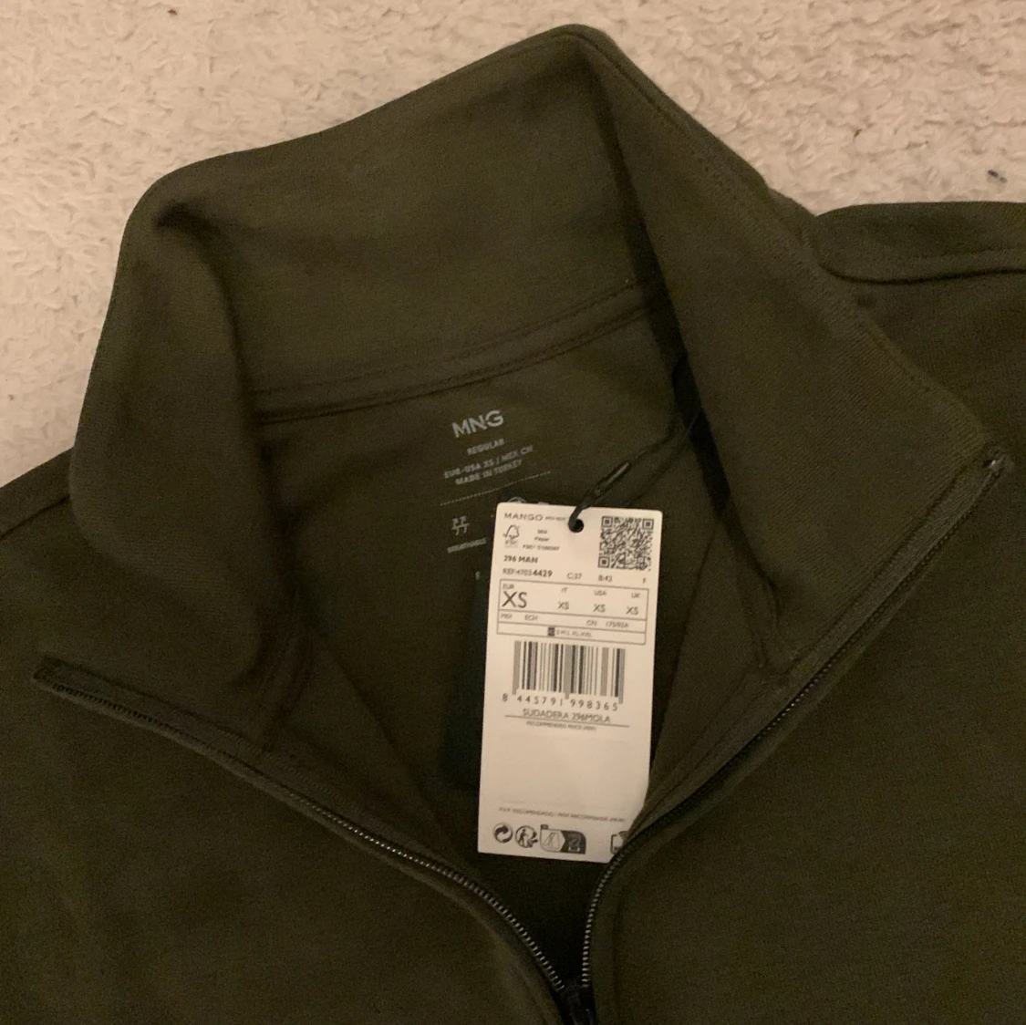 halfzip tröja  - 90