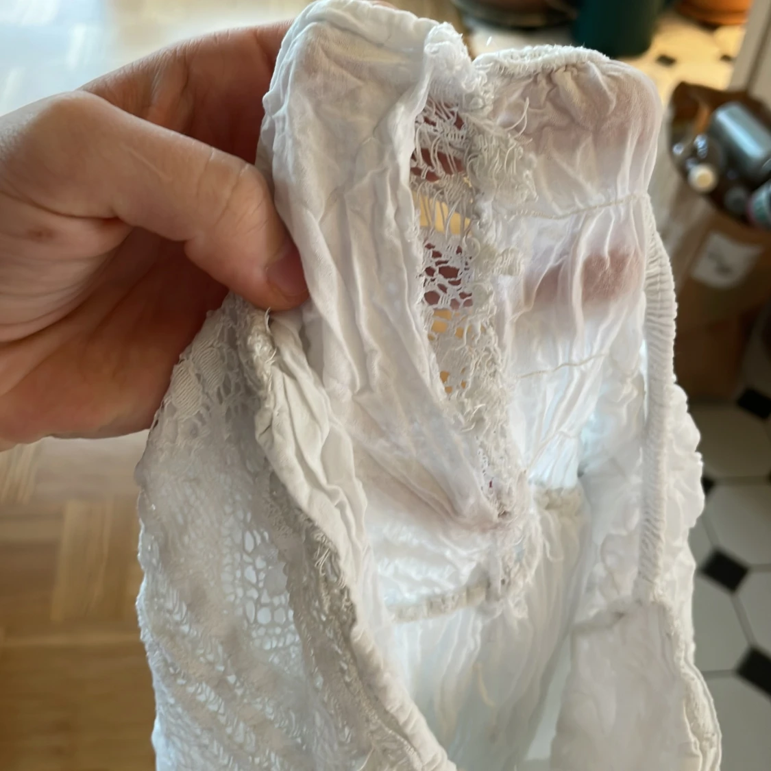 Vit klänning/kjol - 91