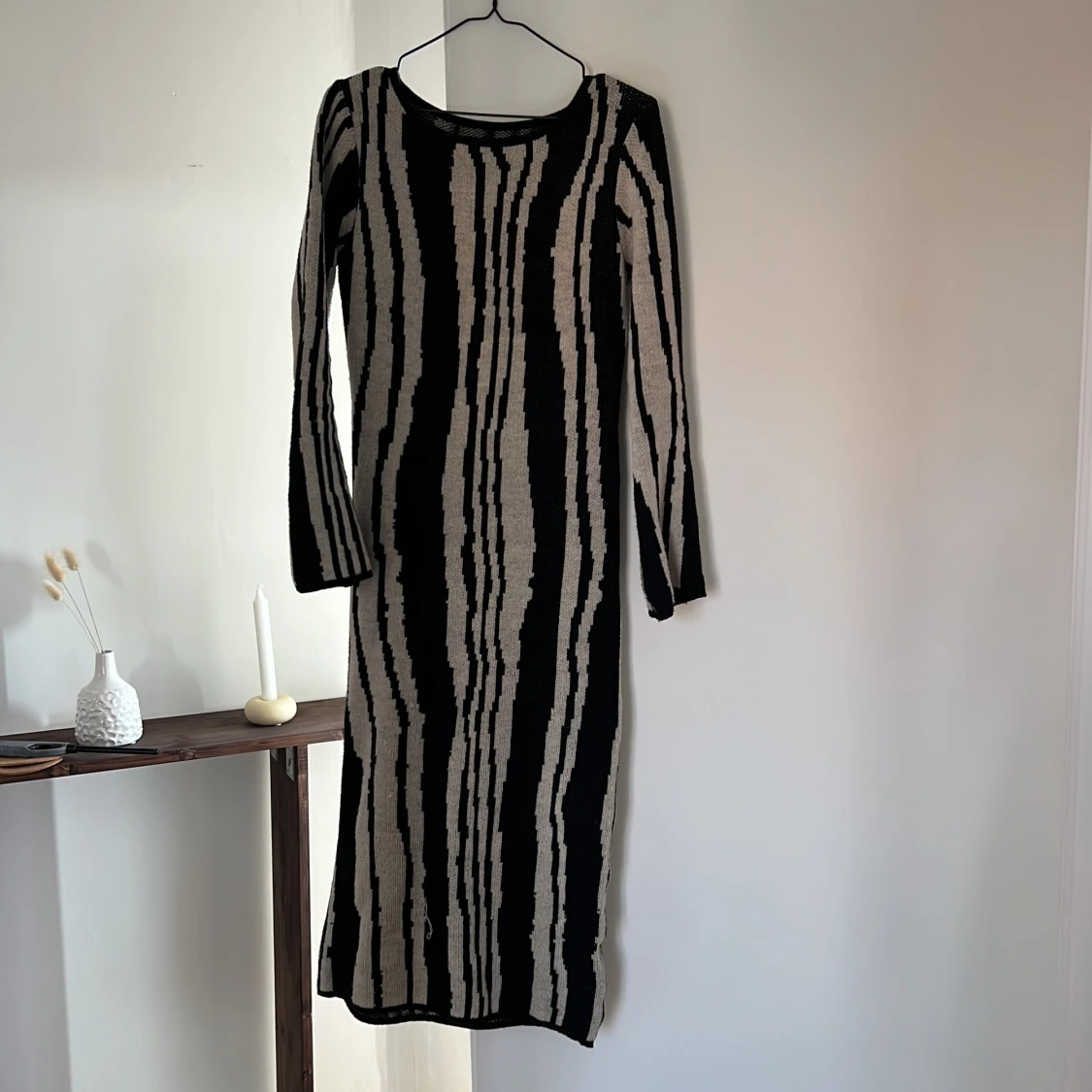 Varm och snygg höst/vår Klänning