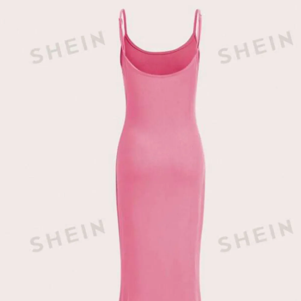 superfin rosa långklänning, endast provad💕. Klänningar.