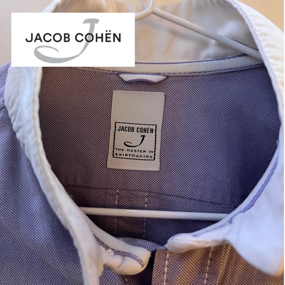 🟦 Säljer denna extremt feta skjorta från Jacob Cohen i storlek 16/41 som passar M. Priset är inte hugget i sten. Hör gärna av er för mått, fler bilder eller vid frågor! 🟦. Skjortor.