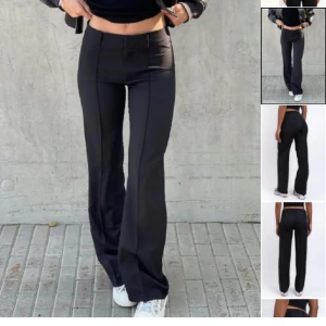 Kostymbyxor  - Lågmidjade kostymbyxor storlek 32 längd Regular, köptes i julas men har kommit till användning max 2 gånger så dom är i nyskick 