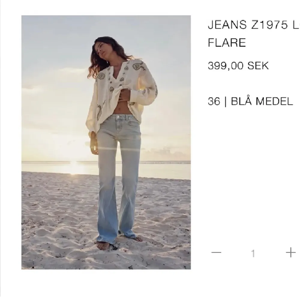Från zara köpta våren 2023 , använda 3-4 gånger 💖nyskick . Jeans & Byxor.