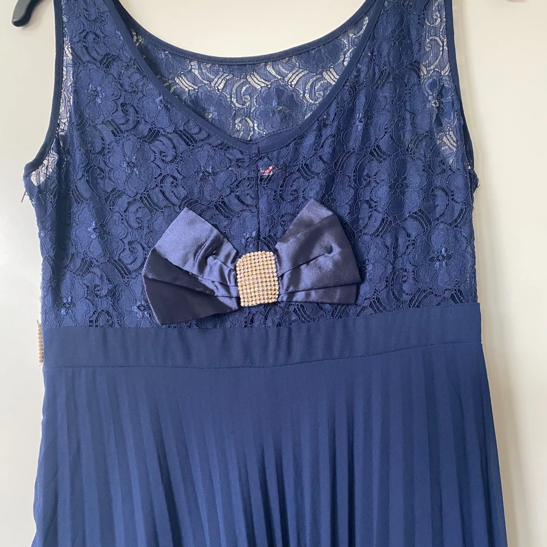 Mörkblå klänning  - 93