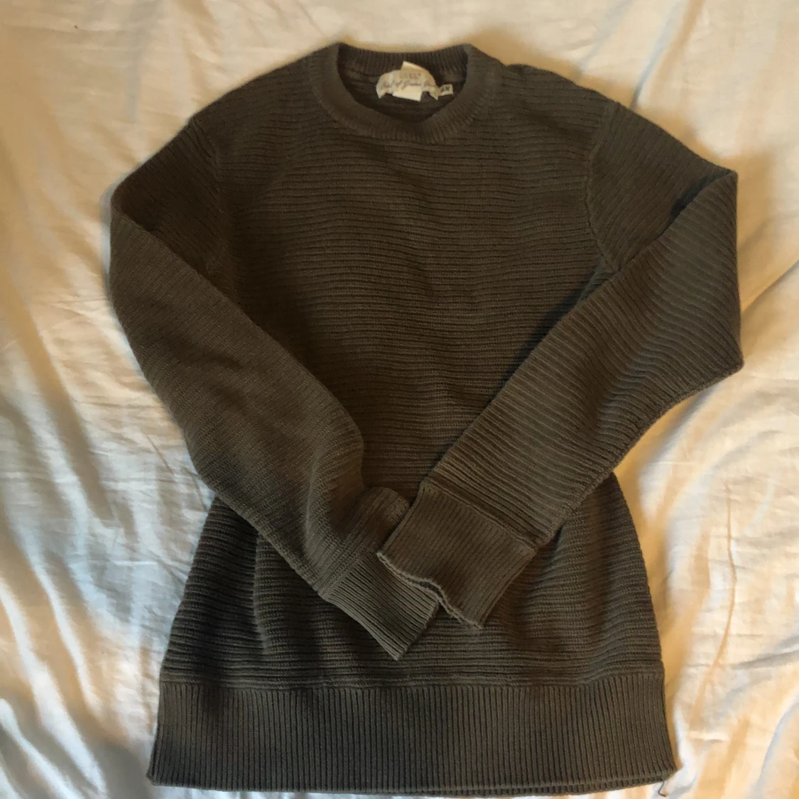 Långärmad stickad tröja - 90