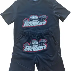 Trapstar shorts och T-shirt set  Skick- 10/10 Endast testat aldrig andvänt! Perfekt till sommaren 