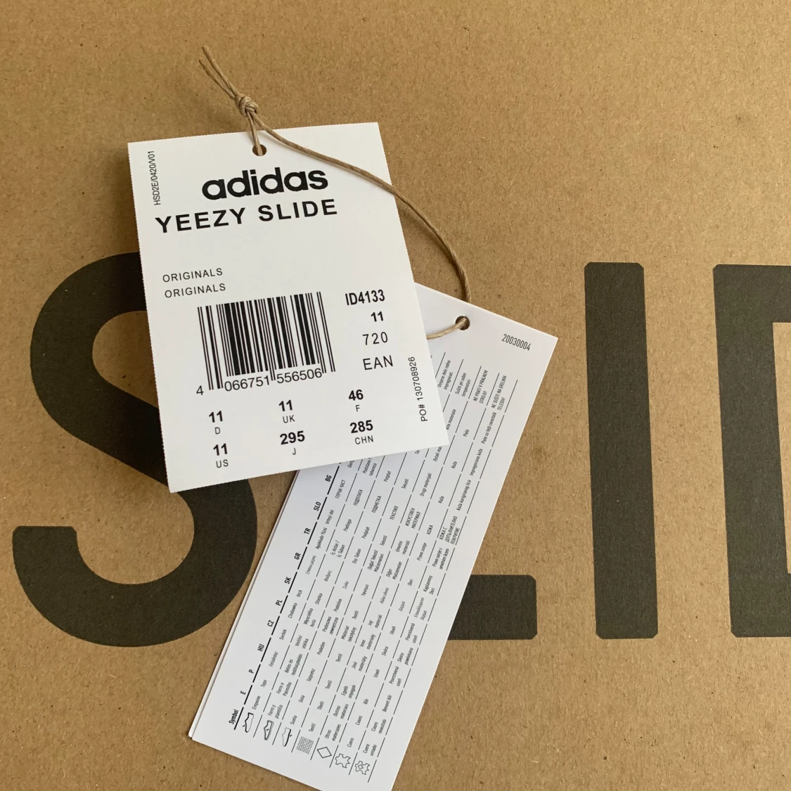 Yeezy slide azure blue - 91