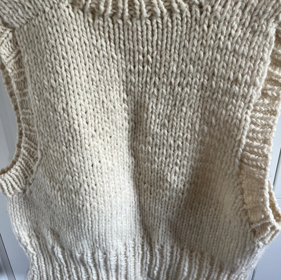 Handstickad väst - 90