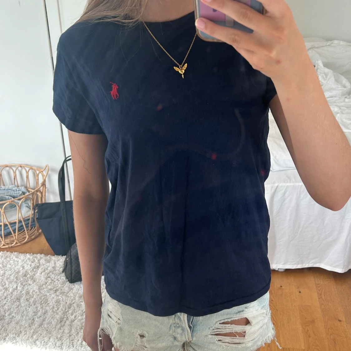 Blå Ralph Lauren t-shirt  - 91