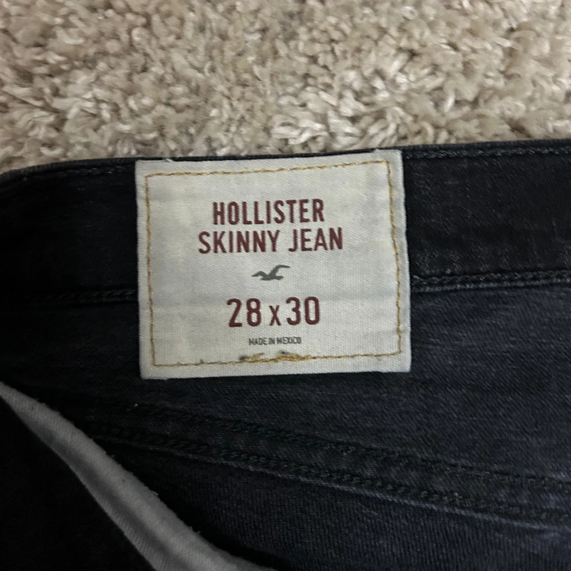 Svarta jeans byxor - 91