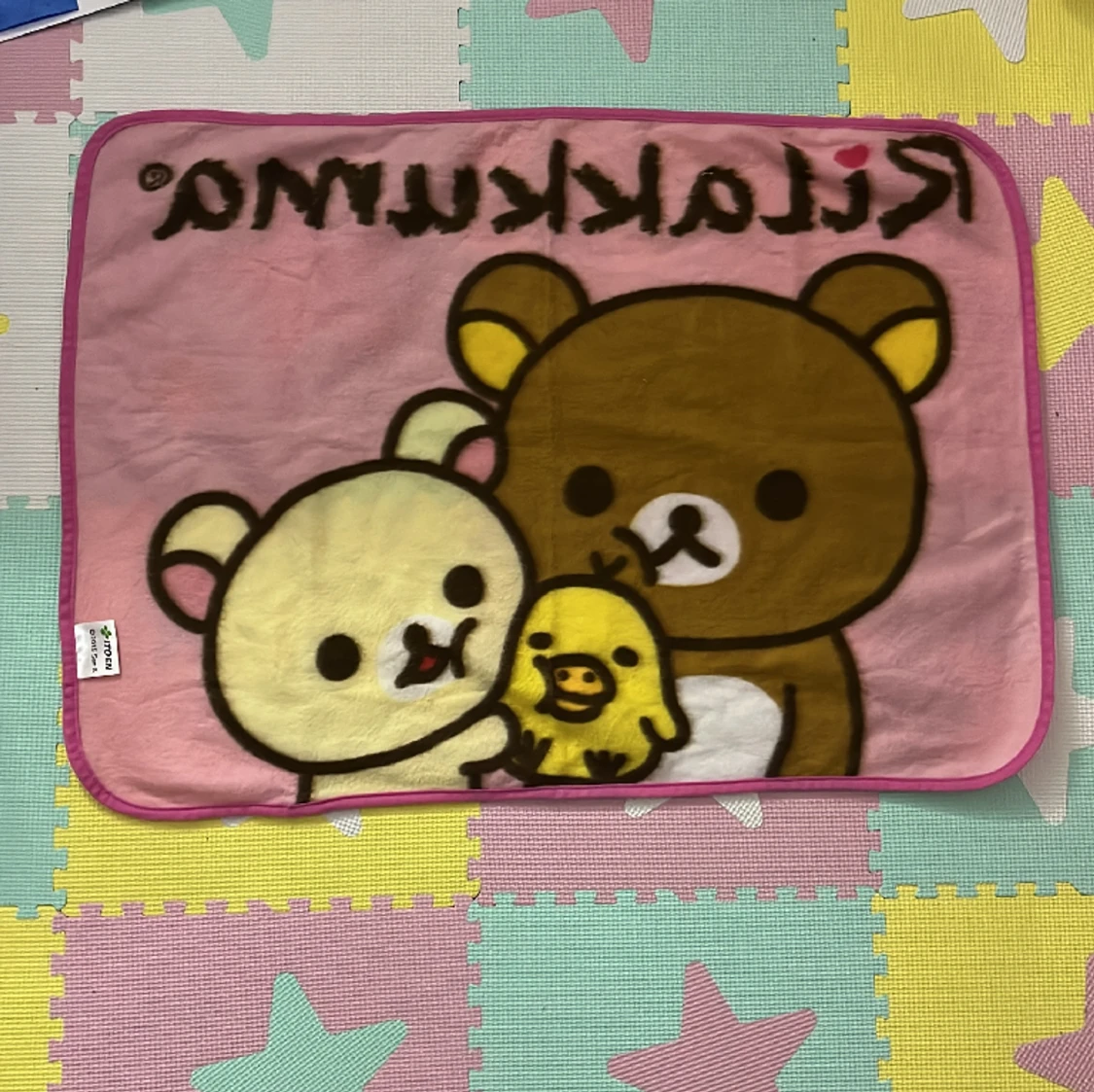 Rilakkuma filt ( 29,5 x 22 ) - 90