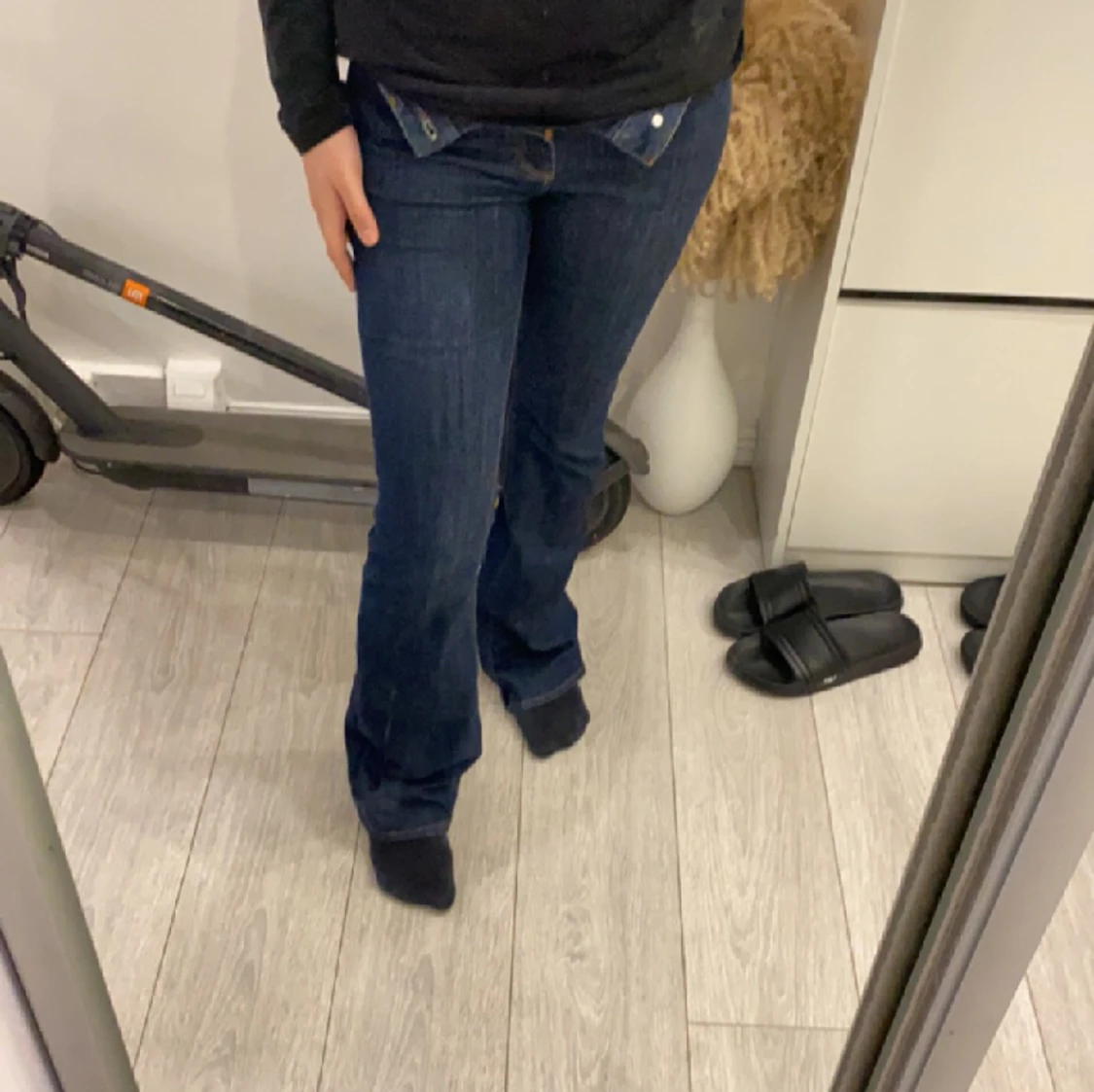 Utsvängda jeans - 90