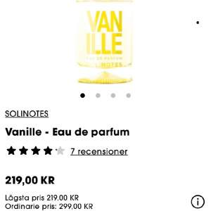 Säljer denna populära vaniljparfym då jag har så många andra och denna kommer inte till användning, köpte ny för 299kr och säljer nu för 90kr!🥰 95% av parfymen är kvar
