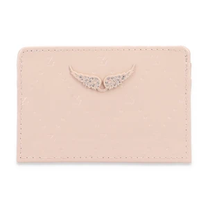 Korthållare Zadig - Använt skick som syns på bild 2, därav priset. Beige/ljusrosa (mer rosa irl)