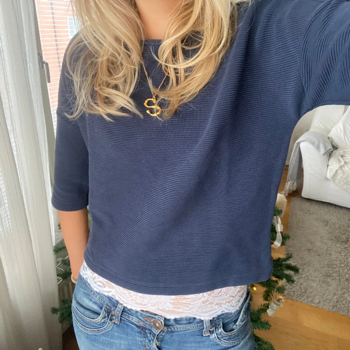 Trekvartsärmad tröja - 91