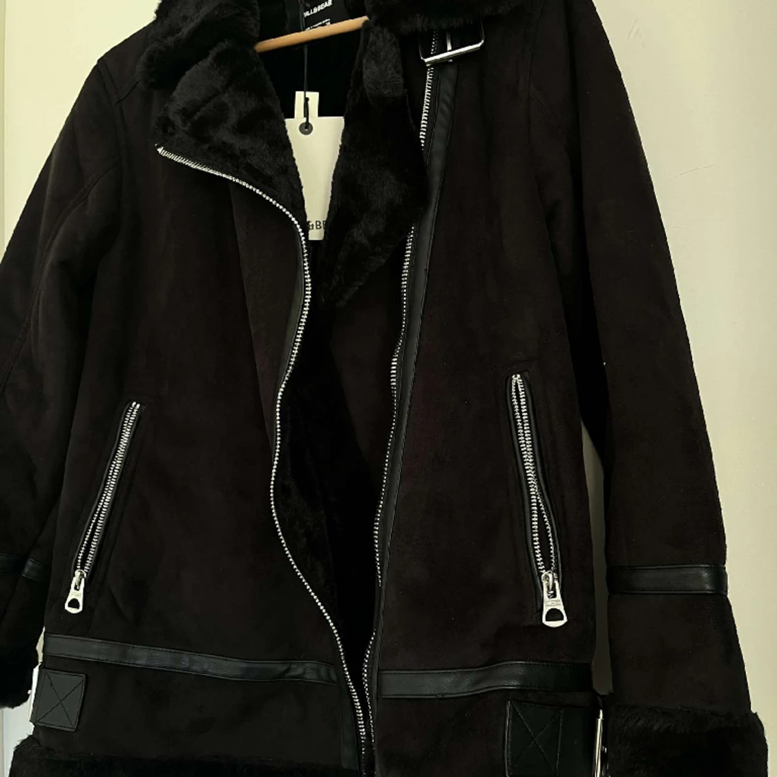 Skinn jacka  - 91