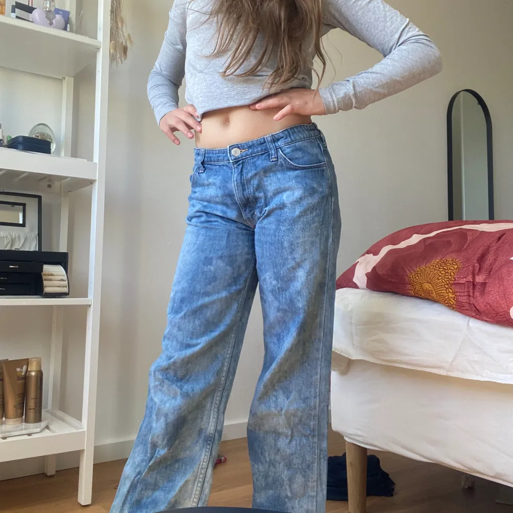 Baggy Denim jeans i mycket bra skick🩷 . Jeans & Byxor.