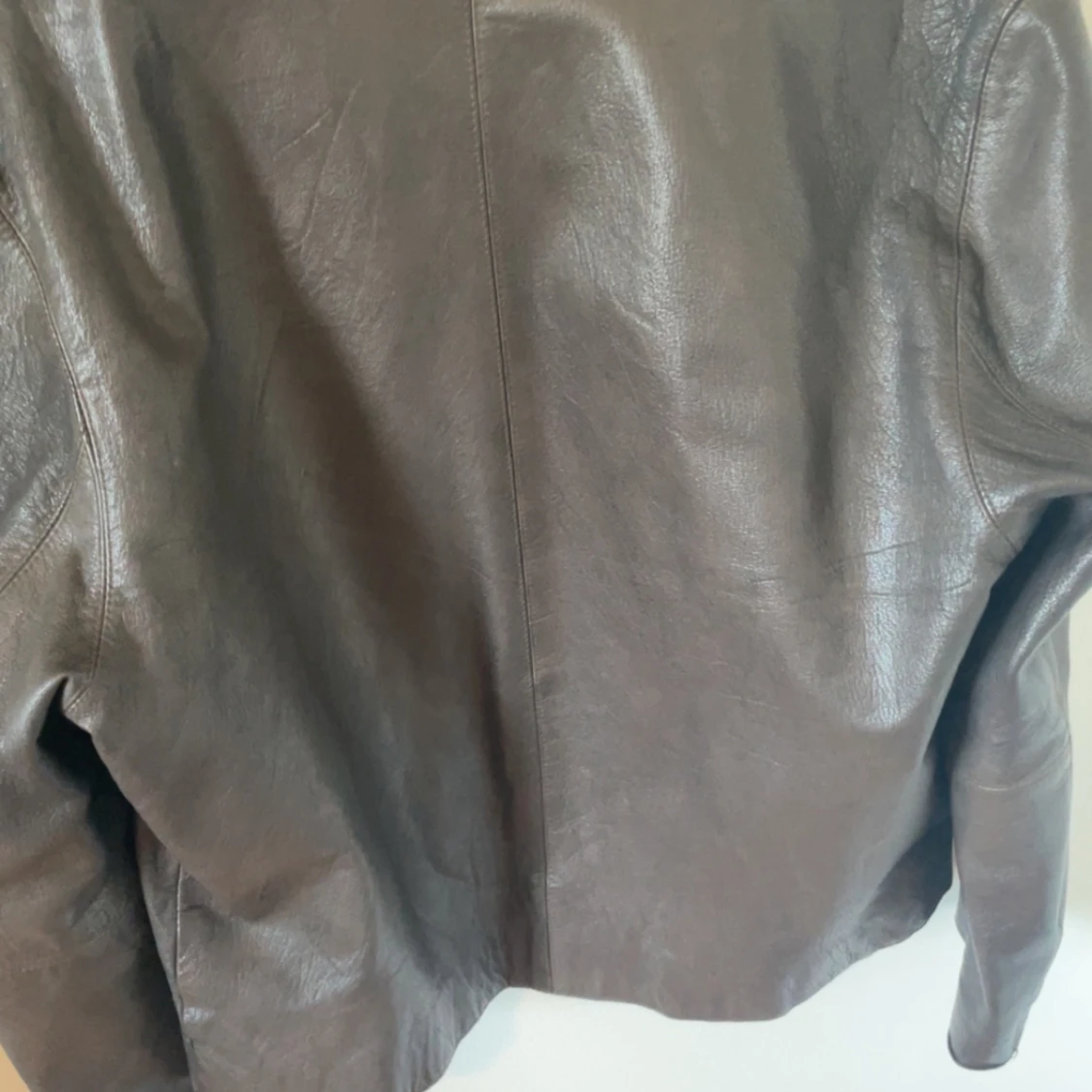 Läder jacka  - 91