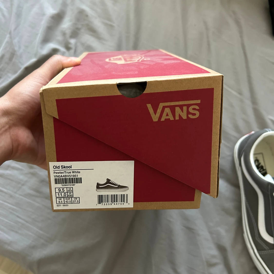 Vans grå, 42,5 - 91