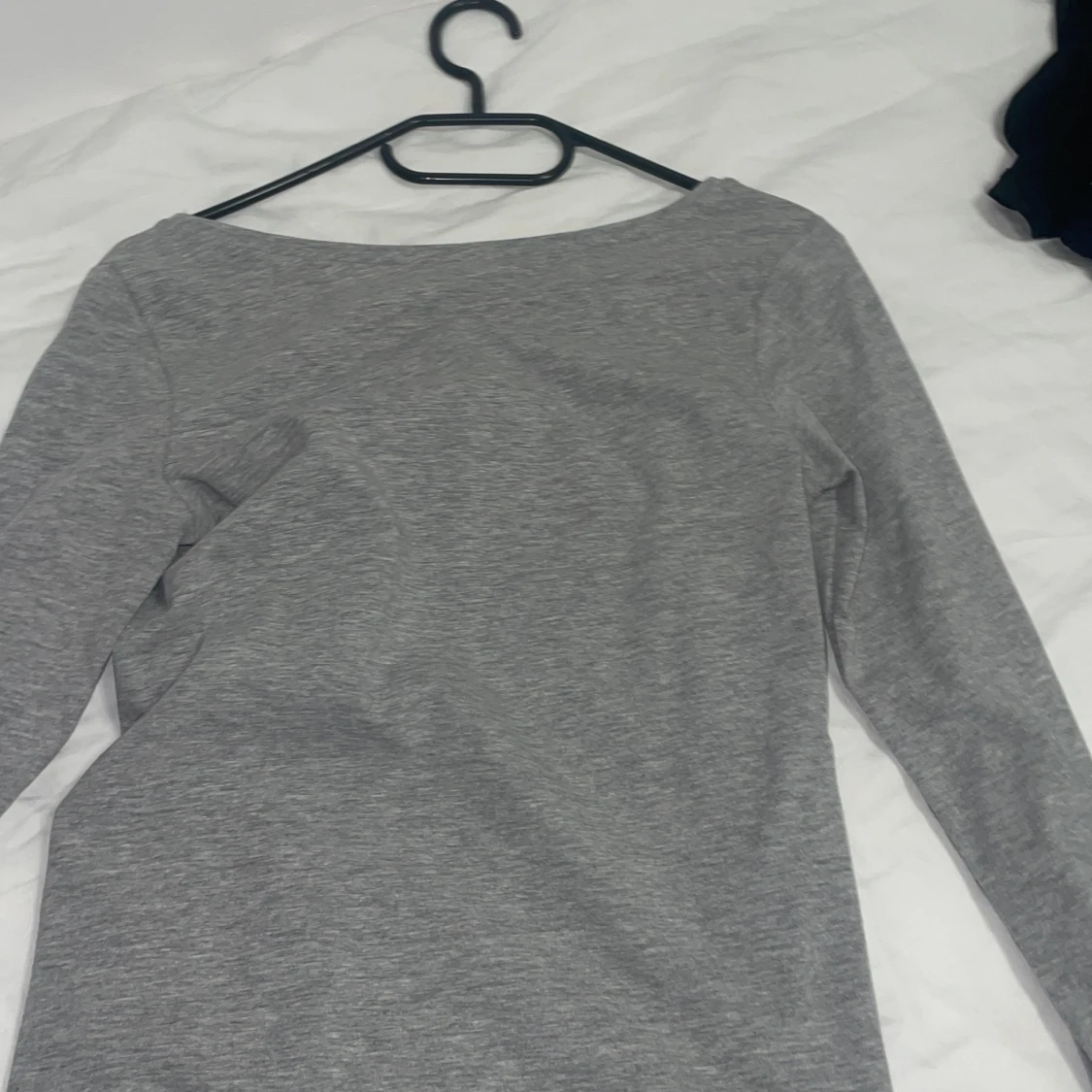 Grå långärmad tröja - 90