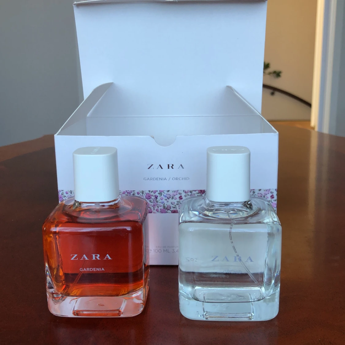 Zara, eau de parfum, gardenia/orchid