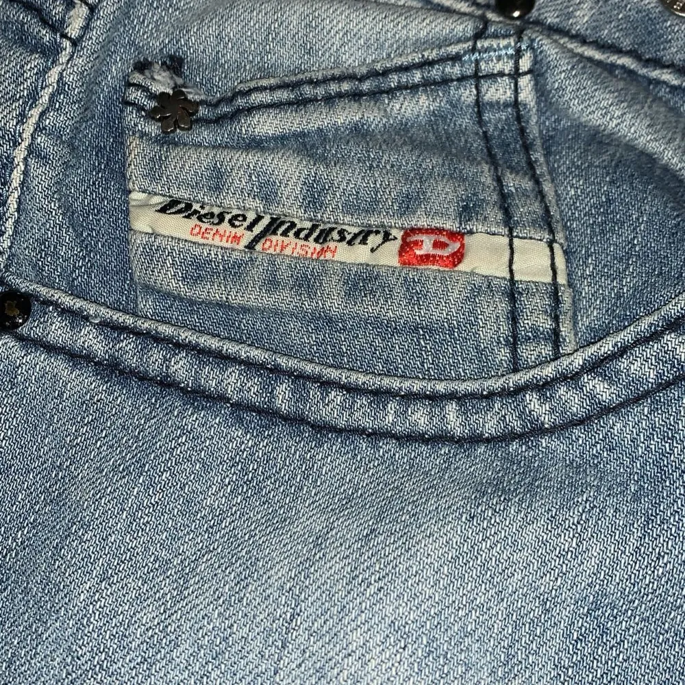 Ljusblå diesel jeans i bra skick. Jeans & Byxor.