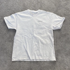 Last resort T-shirt  - En fin baggy T-shirt i storlek S som även är väldigt bekväm det ända som är ett minus är att det är två små hål fram som man se på sista bilden Köparen står för frakten 