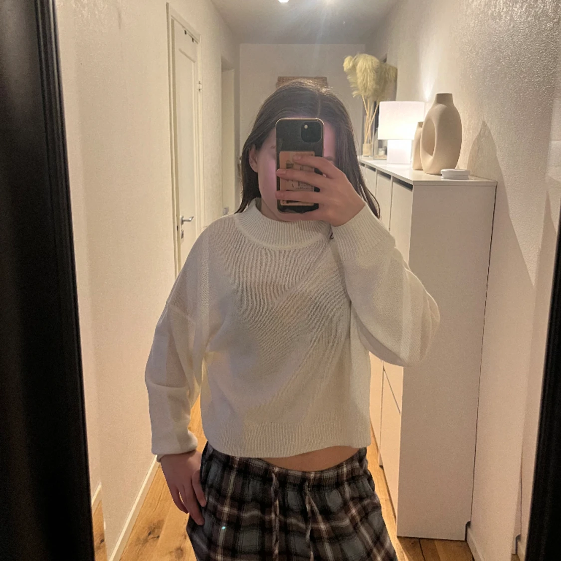 Stickad tröja 💕💕💕 - 90