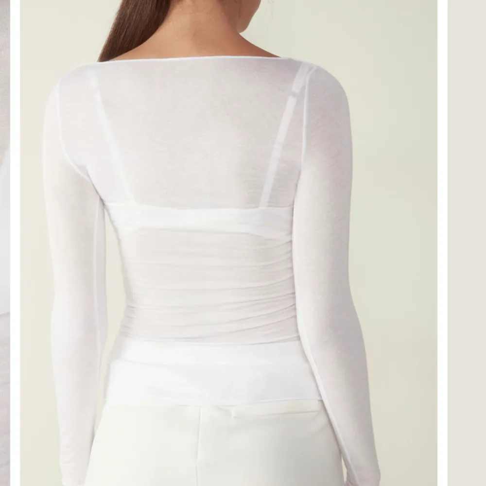 Säljer denna skitsnygga vita intimissimi tröjan. Tröjor & Koftor.