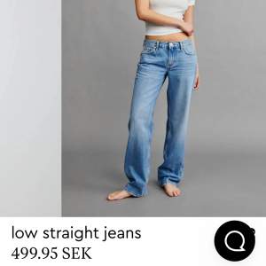 Low waist jeans från gina!  Kommer inte till användning längre, är i ett väldigt bra skick! Och är ju väldigt snygga!