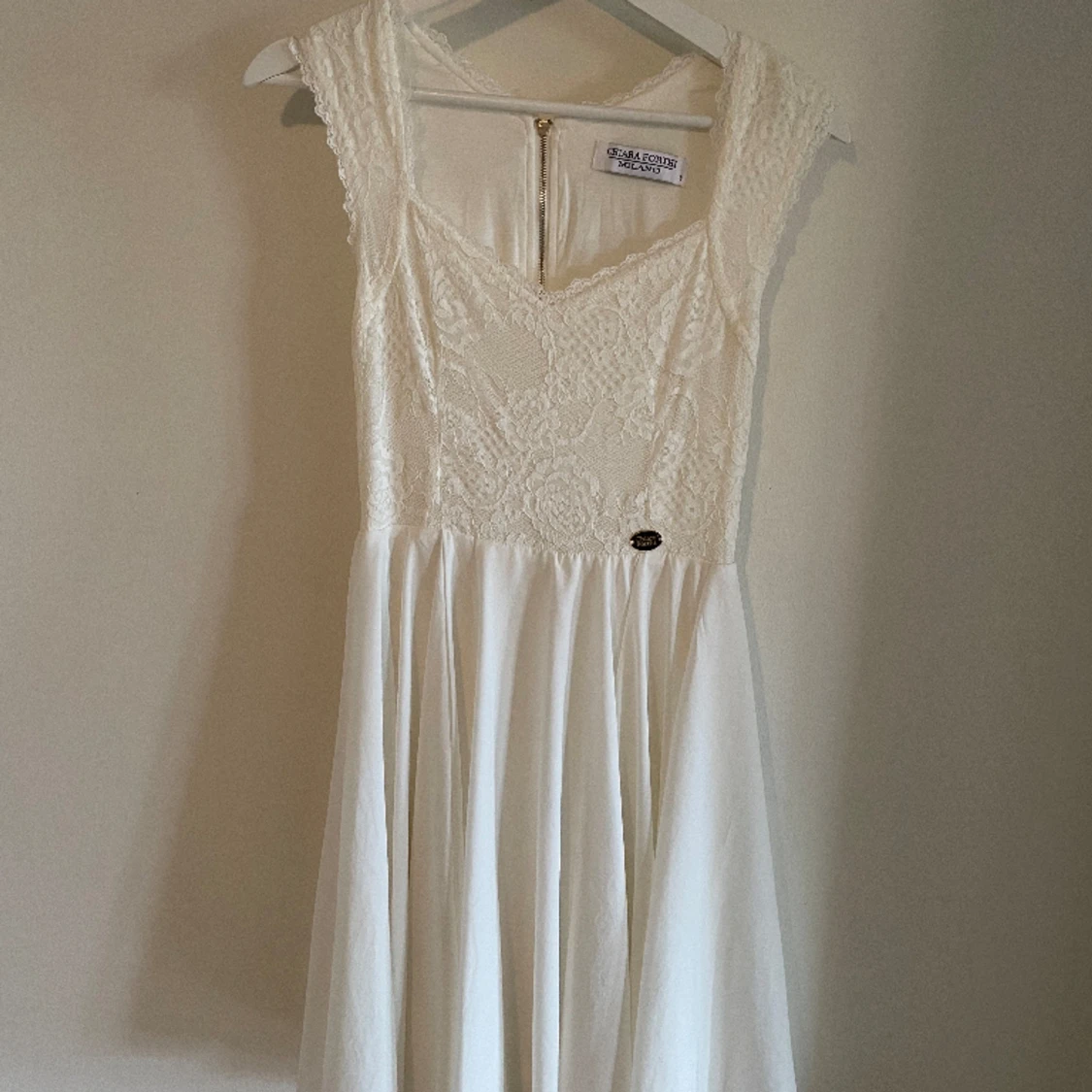 Vit klänning 