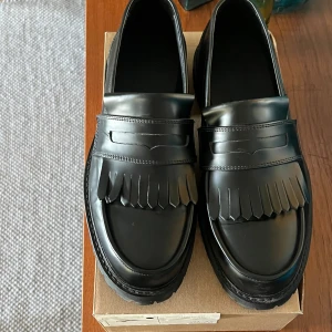 Loafers med fransar - Säljer ett par helt nya arket loafers då dom är för stora för mig  Storlek 44 Nypris 2000 