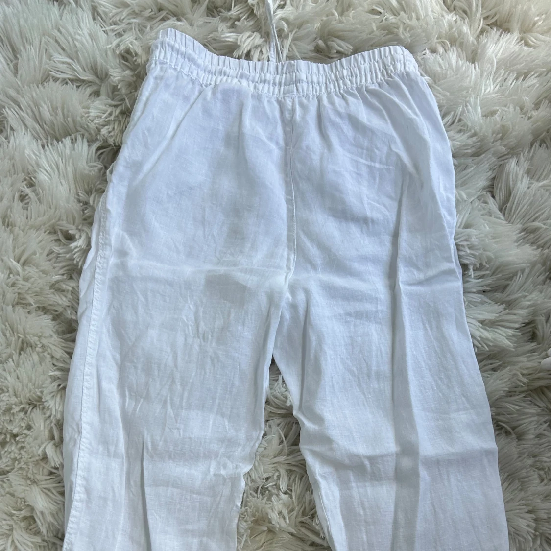 Vita linnebyxor - 91