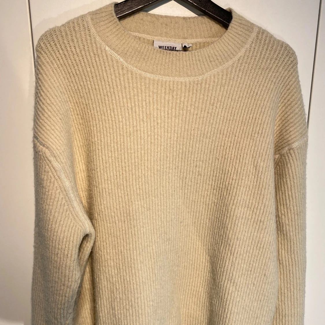 Weekday Ull Sweater Beige - 91