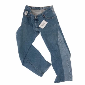 Prototypes - Prototypes Low waisted Denim Upcycled from old jeans Sz S/M Rrp 6000:-