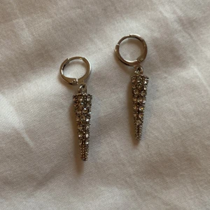 Glittriga örhängen - Har bara använt cirka 2 gånger så är inte rostade❤️