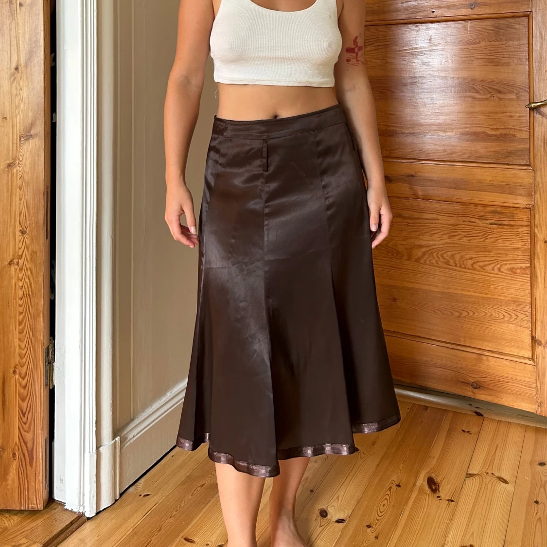 Brown skirt