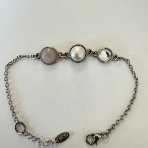 Armband - Silver armband med stenar