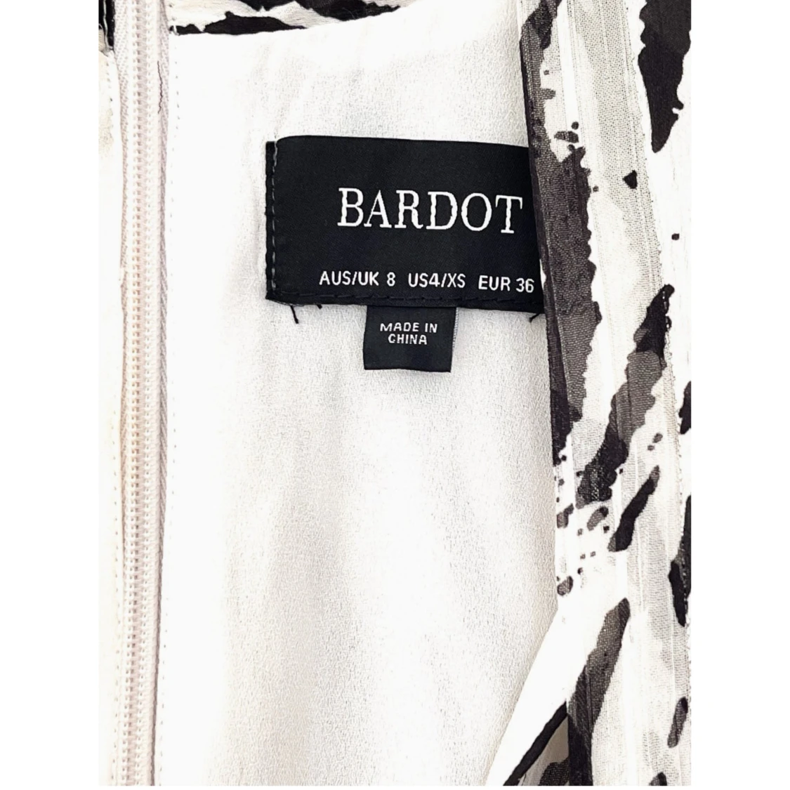 Bardot ”Eileen” Zebra Mini Dress / Klänning - 92