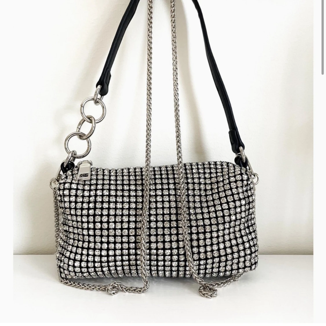 Crossbody Chrystal stone bag / Strass väska