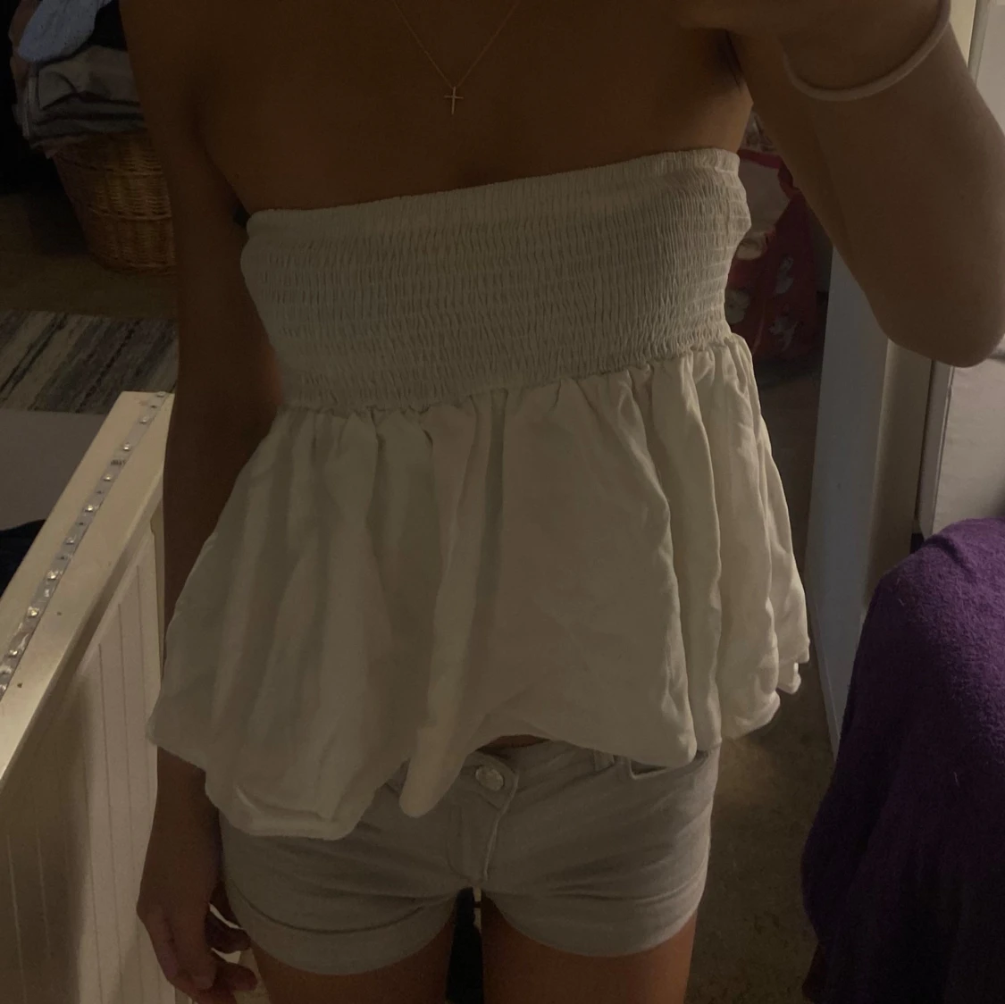 Oanvänd Kjol även Tubtopp