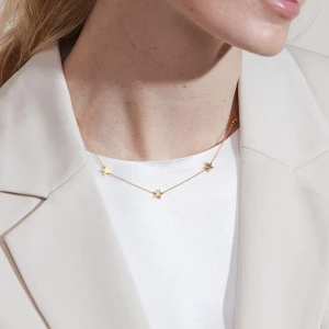 Helt nytt halsband Sirius  - Helt nytt halsband Sirius.  DIAMETER 7 MM, KEDJANS JUSTERBARA LÄNGD 42-45 CM. BLANK 14K GULDPLÄTERING PÅ ROSTFRITT STÅL. NICKELSÄKERT.  Nypris: 399 kr