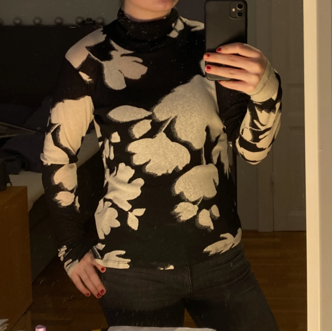 Mönstrad polo  - 91