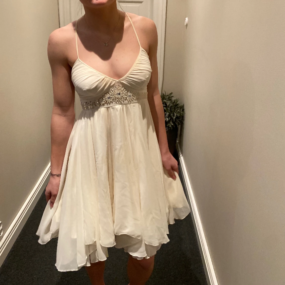 Off white klänning🐚 - 90